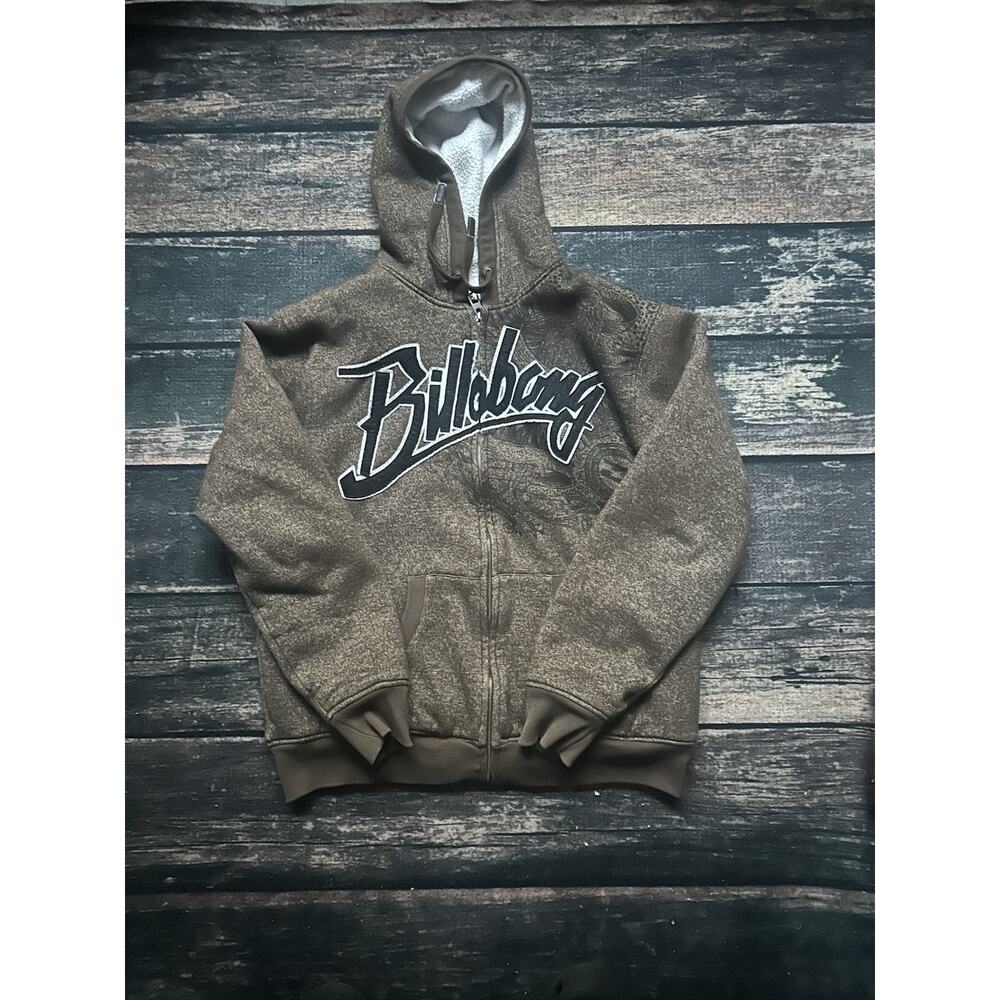Brown Vintage Billabong Hoodie Size XL